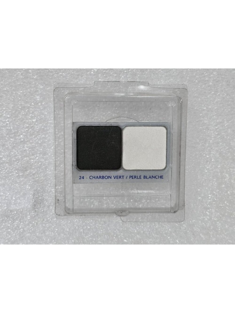 Orlane Velvet Eye Shadow Duo Refill Charbon Vert / Perle Blanche Made In France